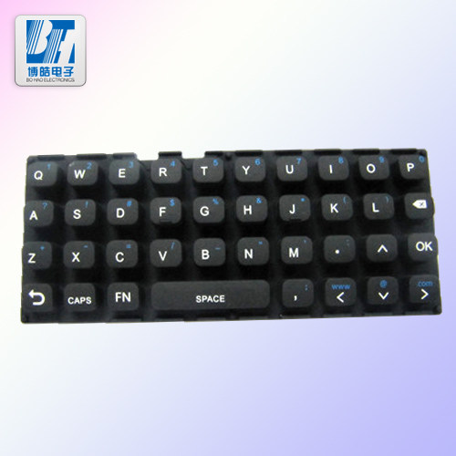 博皓電子學(xué)習(xí)機硅膠鍵盤采用絲印工藝