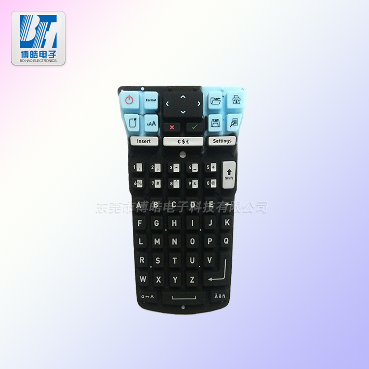 廠家定制移動數(shù)據(jù)終端硅膠按鍵  企業(yè)移動計(jì)算機(jī)鍵盤開模定制